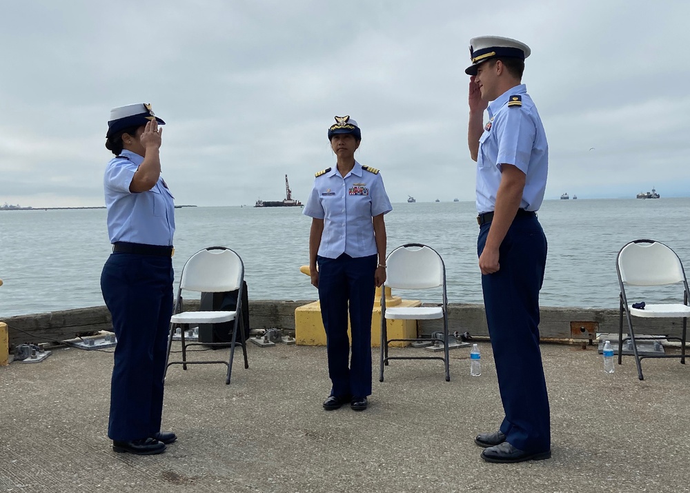 Coast Guard Cutter Tern Change-of-Command Ceremony