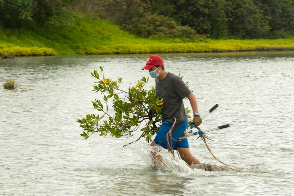 Environmental warriors aboard MCBH