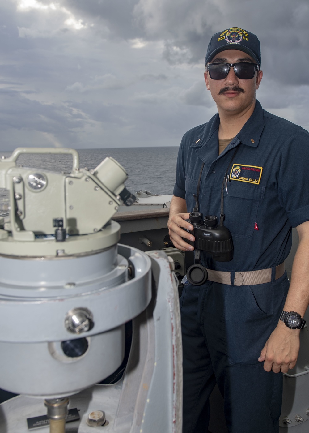 Environmental Portraits aboard USS Mustin