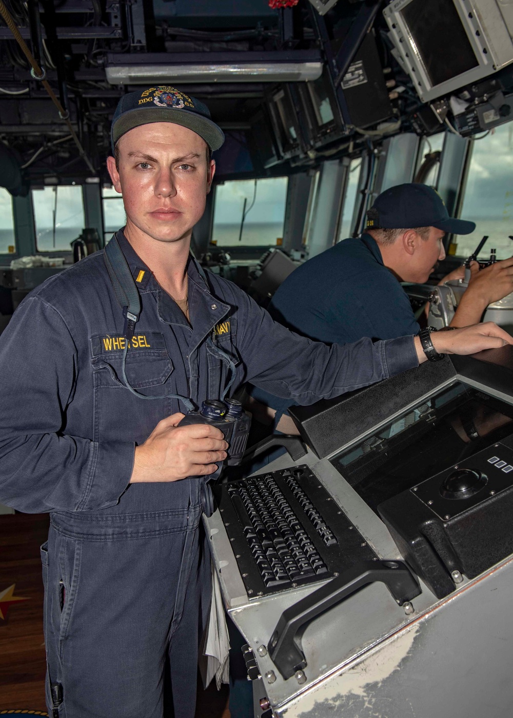 Environmental Portraits aboard USS Mustin