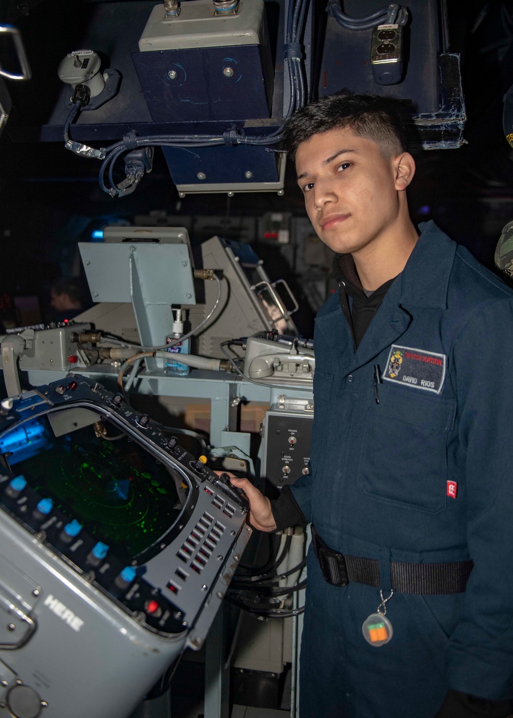 Environmental Portraits aboard USS Mustin