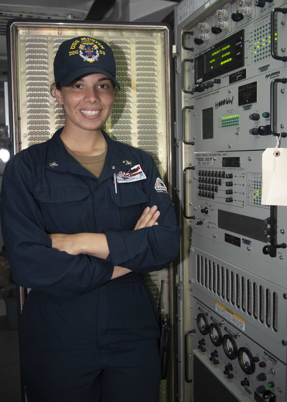 Environmental Portraits aboard USS Mustin