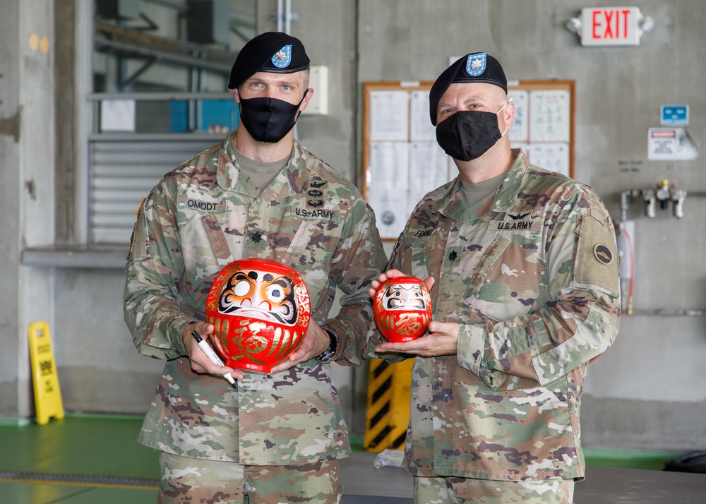 U.S. Army 78th Aviation Battalion Japan Change of Command