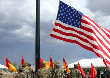 1st Armored Division and Maj. Gen. Patrick Matlock bid farewell to British Army Brigadier Leigh Tingey
