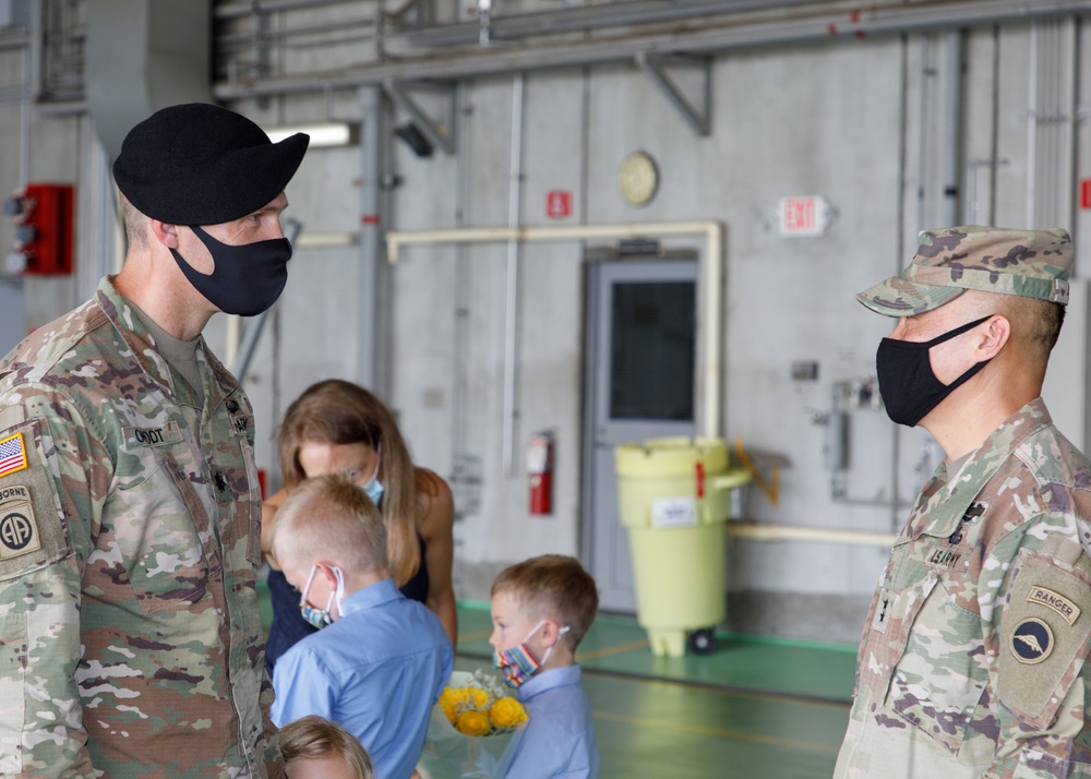 U.S. Army 78th Aviation Battalion Japan Change of Command