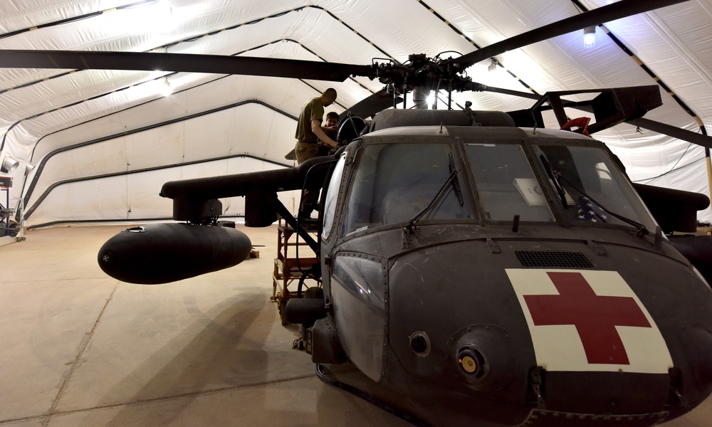 UH-60 Blackhawk maintainers keep helicopters flying