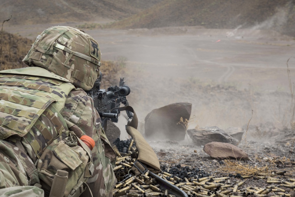 EARF soldiers partake in range day