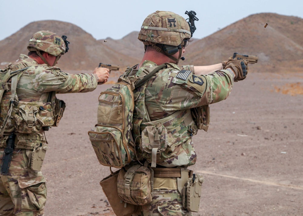 EARF soldiers partake in range day