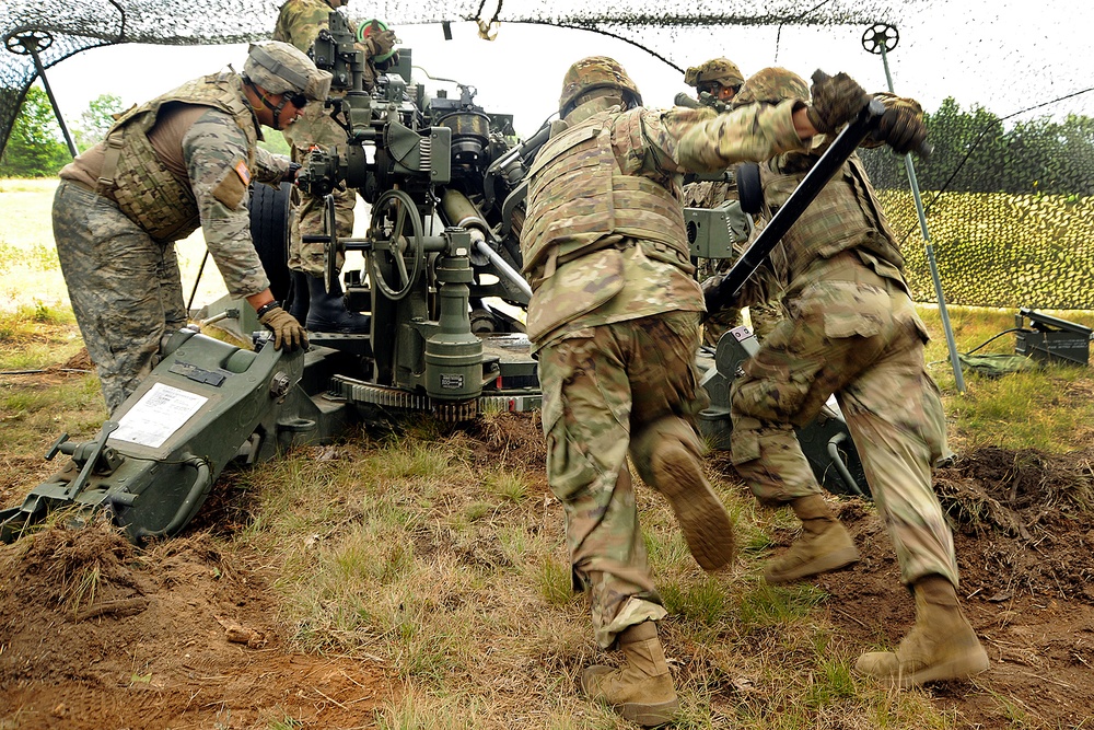 Field Artillery Training at Northern Strike 20