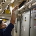 Sailors clean spaces aboard New York