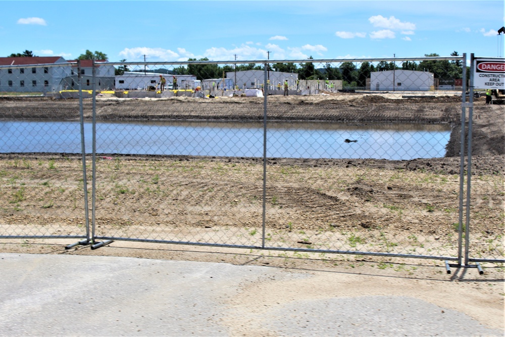 New barracks construction at Fort McCoy