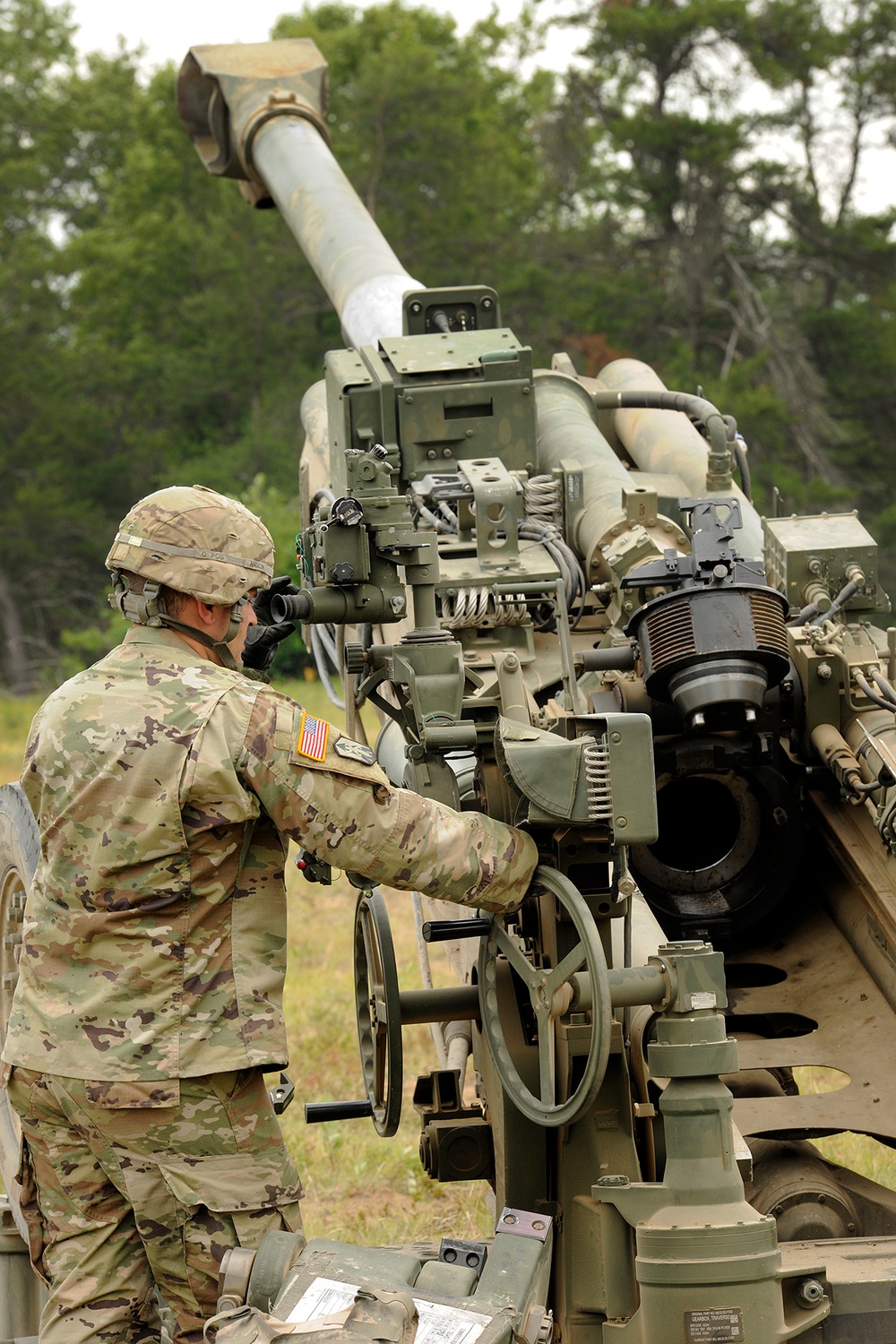 Field Artillery Training at Northern Strike 20