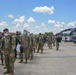 442d Fighter Wing members leave for deployment