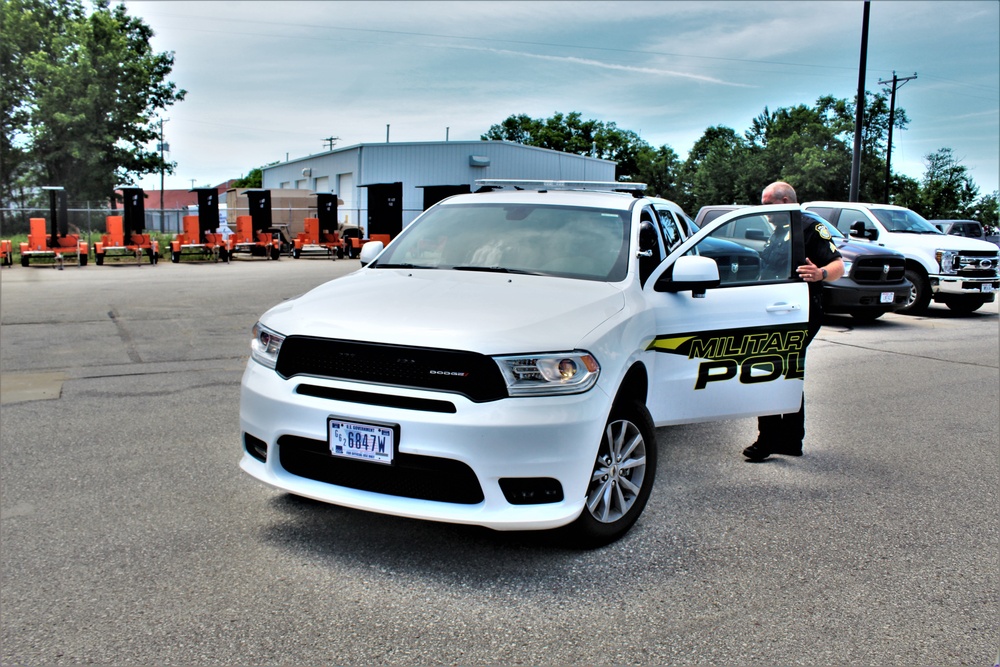 New police cruisers at Fort McCoy