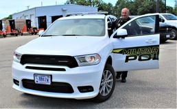 New police cruisers at Fort McCoy