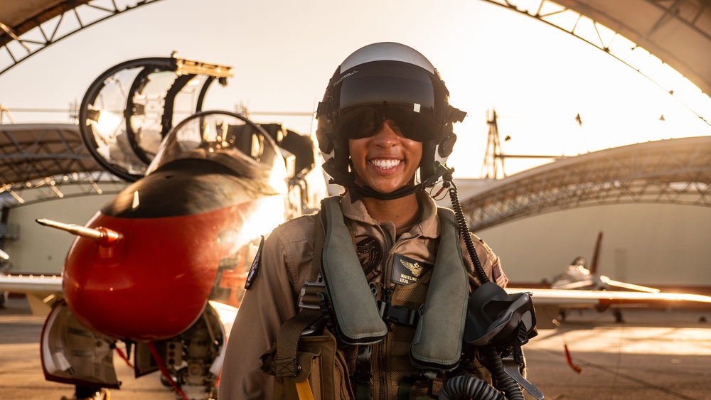 Meet Lt. j.g. Madeline Swegle, the U.S. Navy's first Black female tactical jet aviator