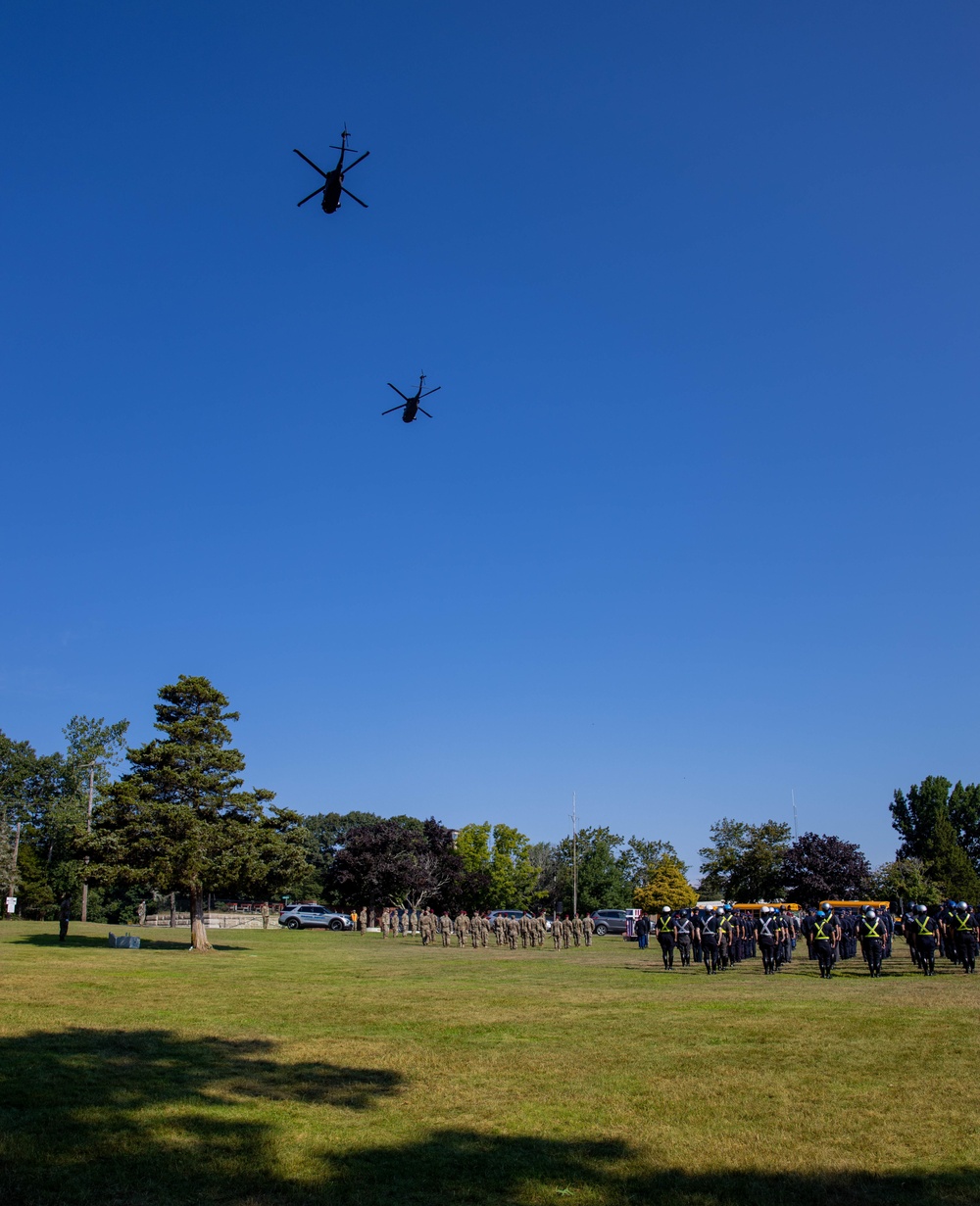 Sgt. Maj. Callan Memorial Service and Posthumous Promotion