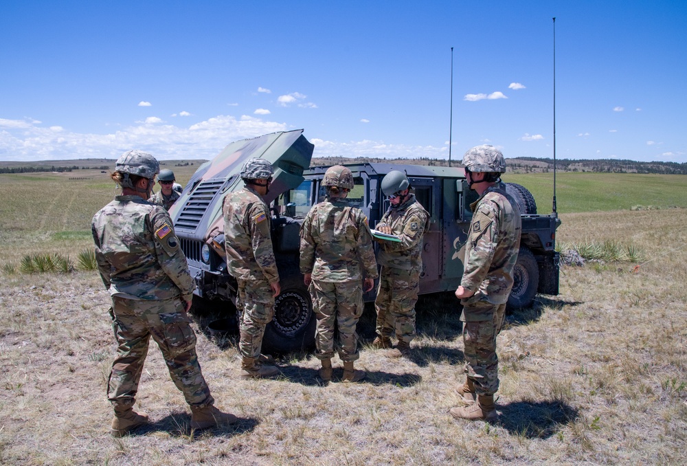 Field artillery conducts live-fire exercise