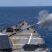 USS Mustin Conducts Live Fire Exercise