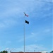 American Flag and Fort McCoy