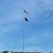 American Flag and Fort McCoy