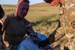 Field artillery conducts live-fire exercise