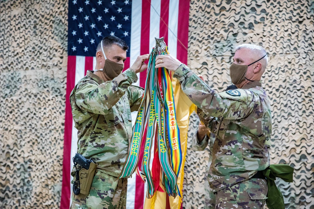 Transfer of Authority at Al Asad Air Base