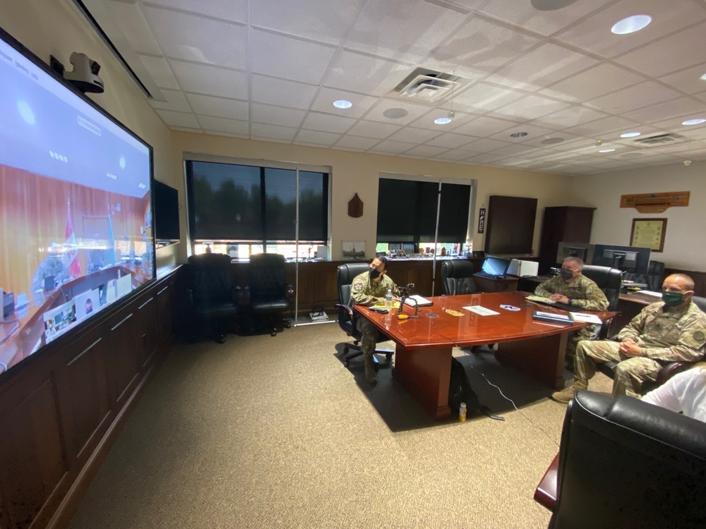 West Virginia Guard, Peruvian Air Force share ideas on COVID-19 response