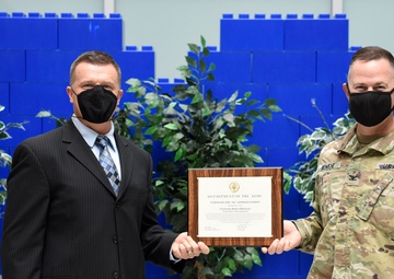 100th Troop Command recognizes Santa Monica police and fire personnel