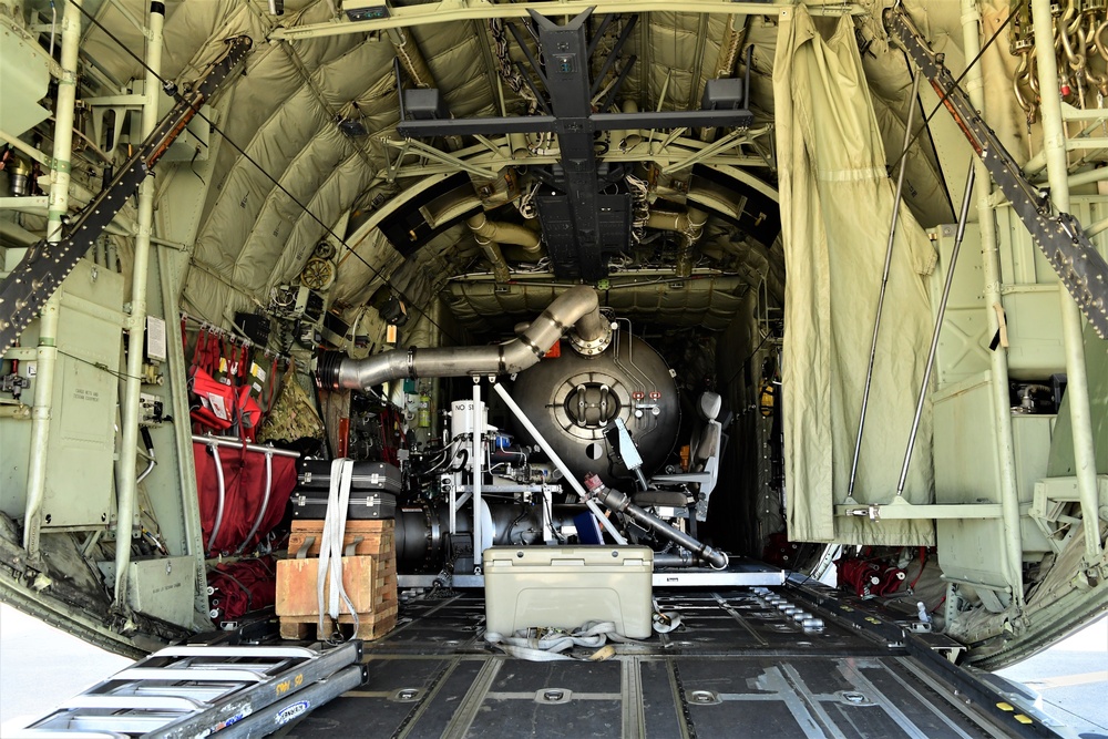 Cal Guard's 146th Airlift Wing supports wildfire fighting missions