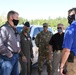 Arizona National Guard leadership visits COVID-19 testing site