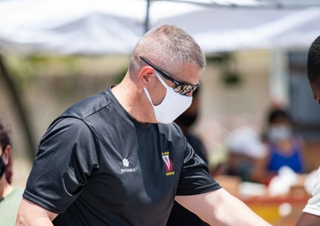 325th Brigade Support Battalion Food Distribution