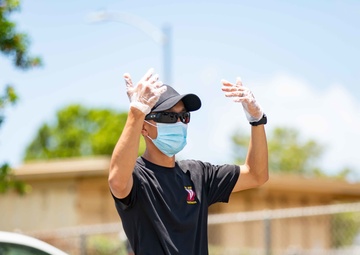 325th Brigade Support Battalion Food Distribution