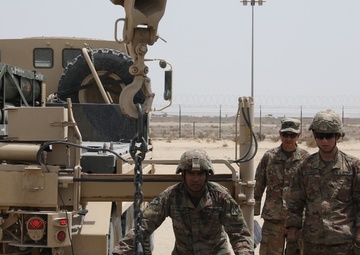 Soldiers Train with High Mobility Artillery Rocket System