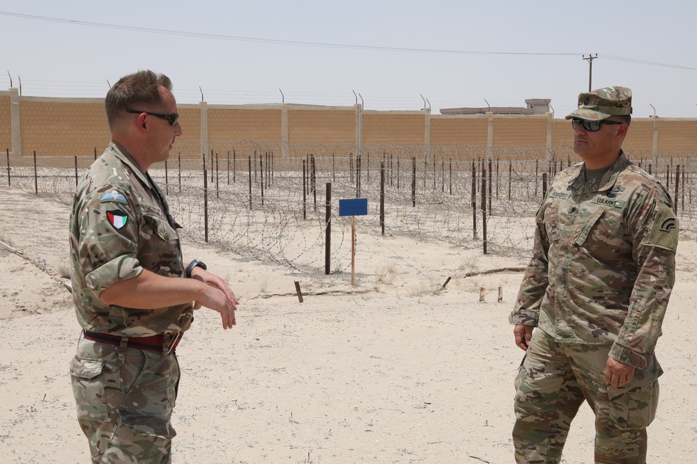 Task Force Spartan Engineers Get a Look at How Their Kuwaiti Partners Train