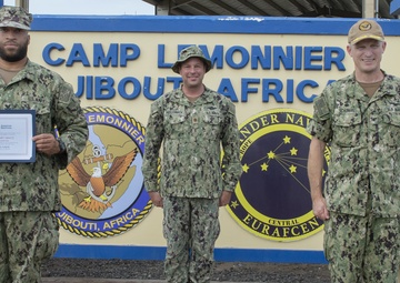 West Palm Beach, Fla. Sailor Honored as Camp Lemonnier Member in the Spotlight