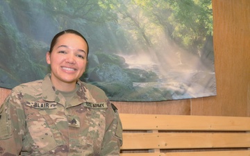 One Mission, Many Faces: U.S. Army Sgt. Tasia Blair, Behavioral Health Technician, 327th Medical Detachment (Combat Operational Stress Control)