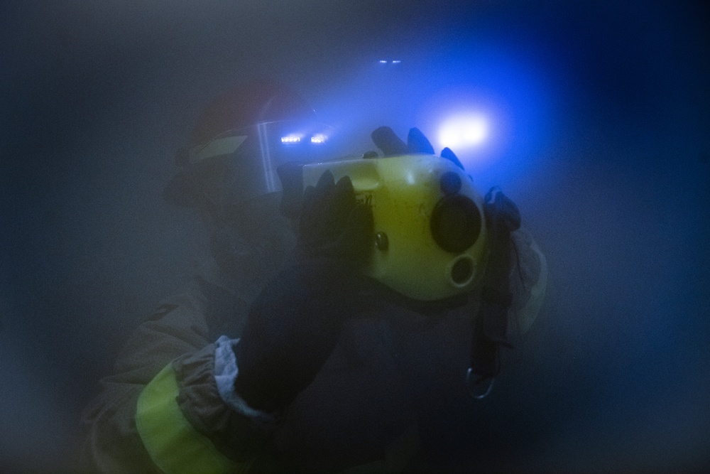 USS Barry Damage Control Training