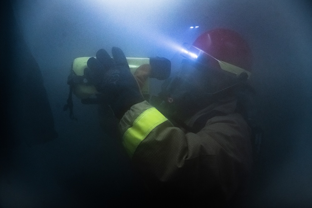 USS Barry Damage Control Training