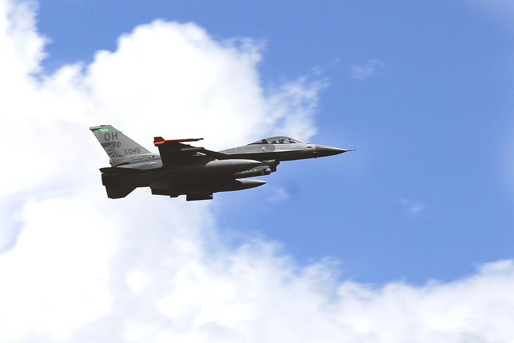 The F-16 Fighting Falcon Visits Northern Strike 20