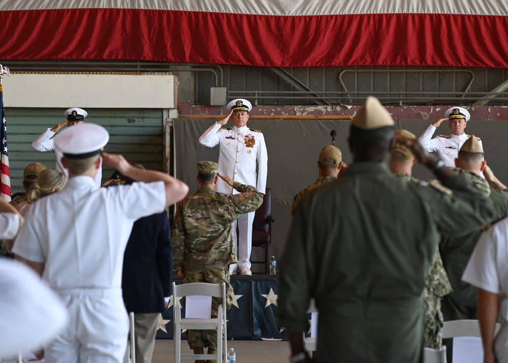 Commander, Task Force 67 Change of Command