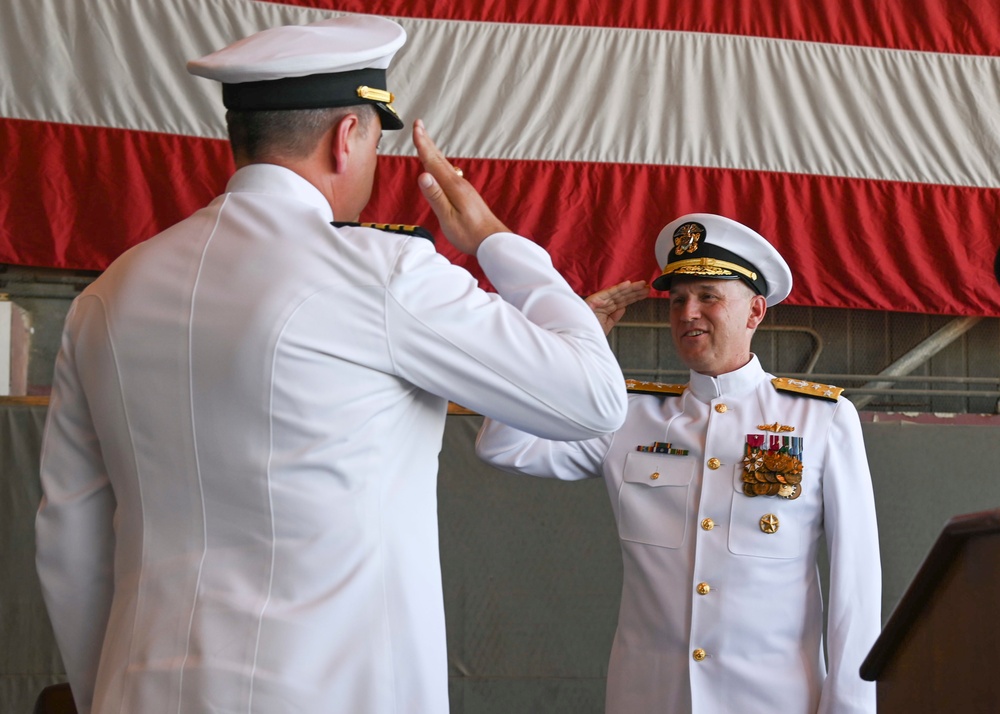 Commander, Task Force 67 Change of Command