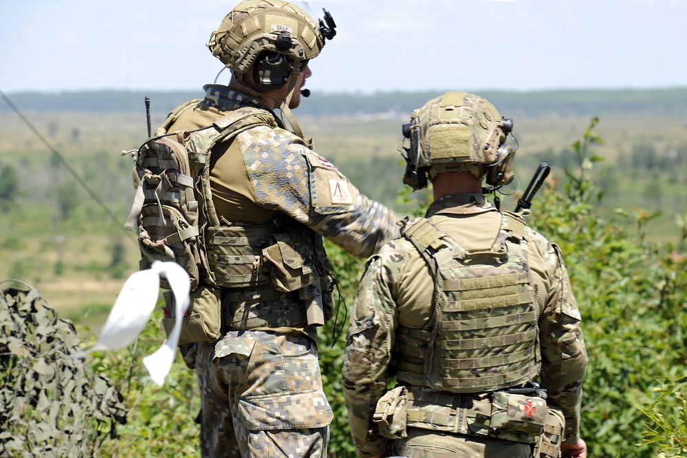 Latvian and U.S. JTACs Team Up in Northern Strike 20