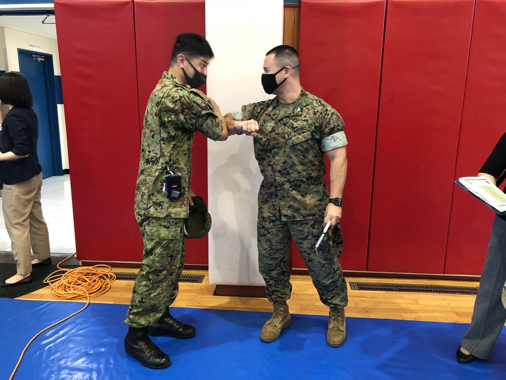 Camp Fuji hosts future officers of Japan Ground Self Defense Force