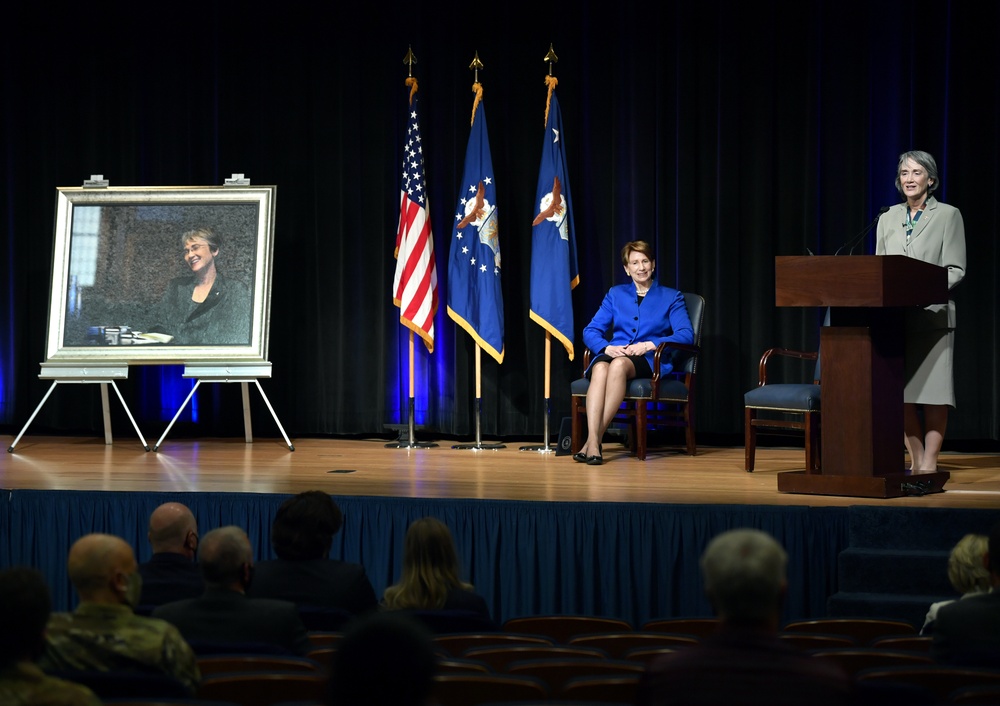 Former Secretary Wilson's Official Portrait Unveiling