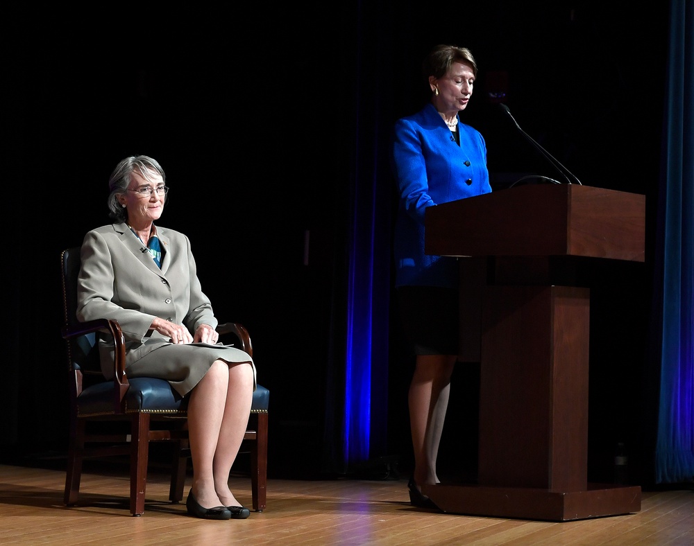 Former Secretary Wilson's Official Portrait Unveiling