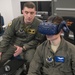 A 13th BS pilot trains with the VR simulator at WAFB