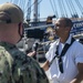 Naval Air Crewman 1st Class Charles Hardmon gives Facebook Live tour of USS Constitution