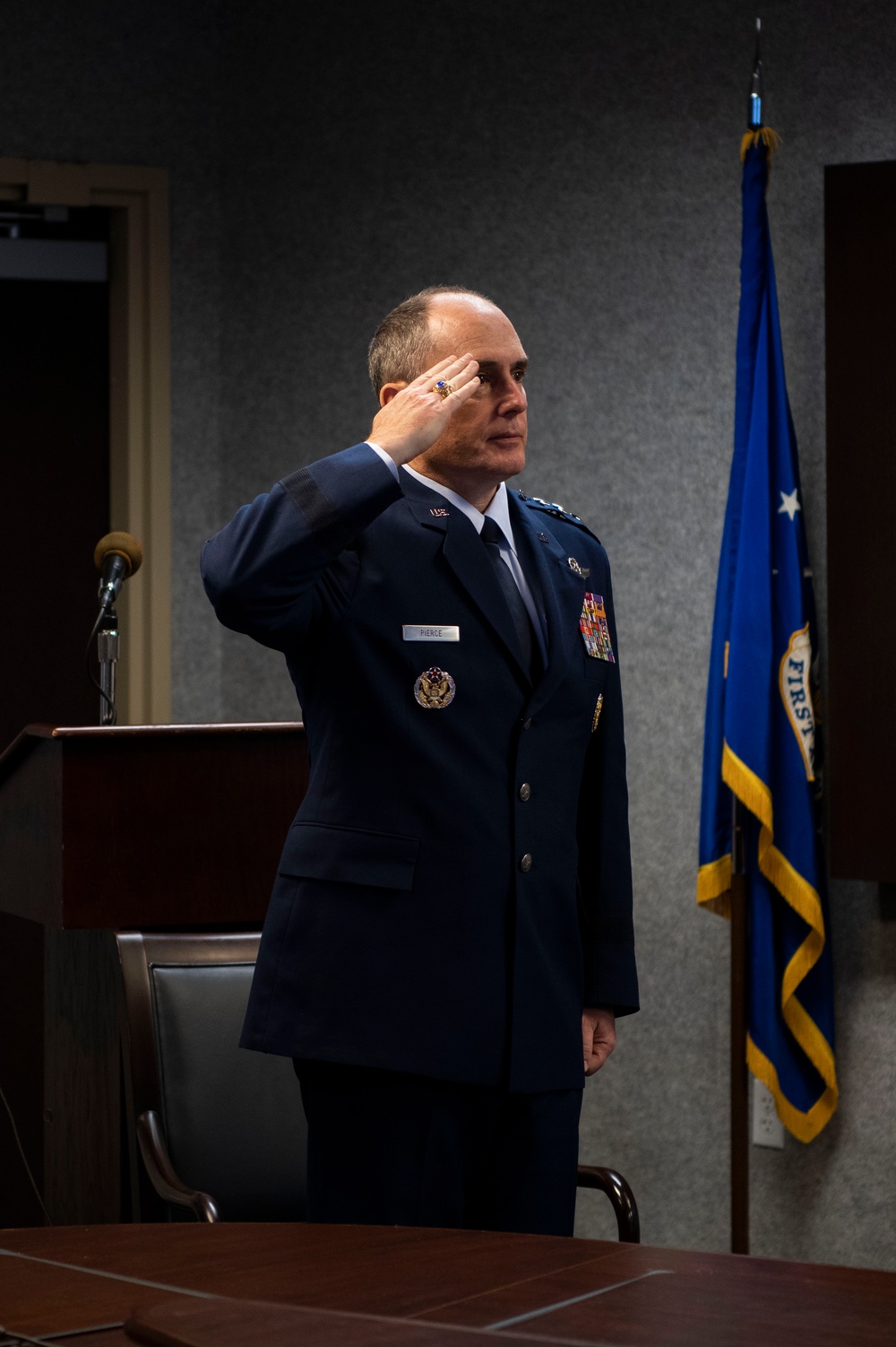 CONR-1AF change of command
