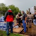 Texas Military Members deliver water and ice to south Texas towns affected by Hurricane Hanna